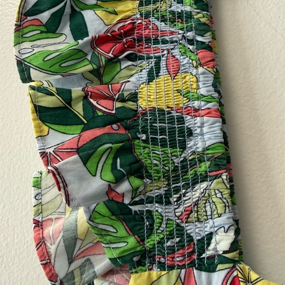 Lemon Grove Floral Sundress - Yellow & Green - Picture 2 of 4